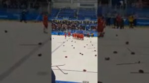 Золотой гол Олимпиады. Сборная РОССИИ по Хоккею - Чемпион Олимпийских Игр - 2018