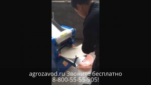 Видео тестораскатка лапшерезка электрическая Foodatlas DZM-350, тестораскатка лапшерезка