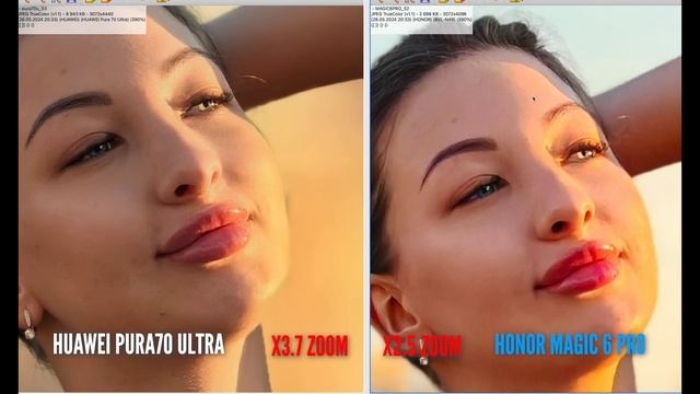 HUAWEI PURA70 ULTRA Vs HONOR MAGIC 6 PRO. Самое полное сравнение камер