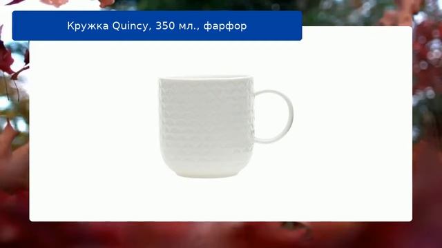 Кружка Quincy, 350 мл., фарфор смотреть онлайн