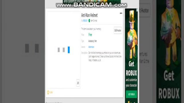 2 бесплатные вещи в роблокс!!!!