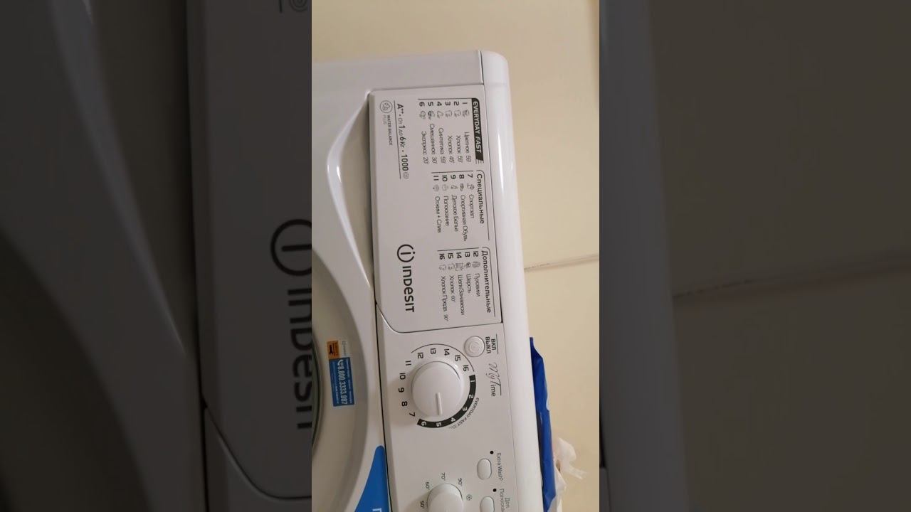 Честный отзыв о стиральной машине Indesit MSC615 смотреть онлайн