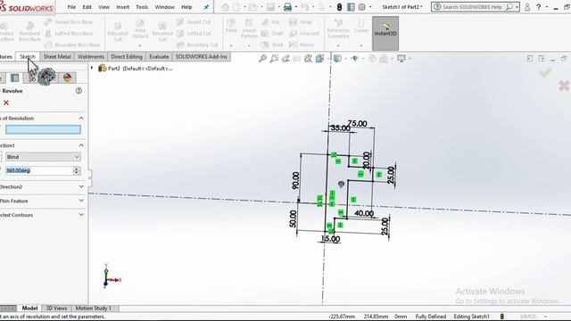 Solidworks tutorials #02|Revolved Boss/Base|Revolved Cut|2D&3D Makers смотреть онлайн