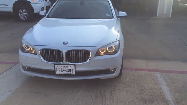2012 BMW 750 Li смотреть онлайн