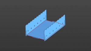 Как создать из листового тела детали мангала в 3д в КОМПАС 3D. Урок