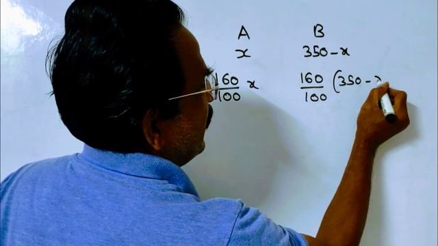 The Sum Of Cost Price Of Two Articles A And B 
Is Rs. 350. Both Articles Marked Up 60% Above Cost