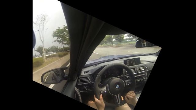 BMW M3 cs 자유로 주행. BMW M3 cs Driving in Korea смотреть онлайн