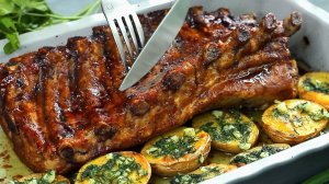 Как приготовить СОЧНЫЕ СВИНЫЕ РЁБРЫШКИ В ДУХОВКЕ. Делаем маринад, запекаем свиные ребра