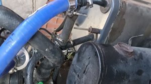 Установил на трактор подогреватель предпусковой Лунфей