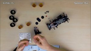 'Lego Technic 42046: Getaway Racer' Unboxing, Parts List, Speed Build & Review