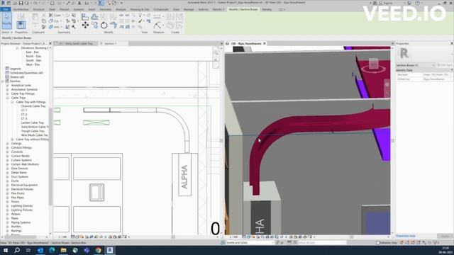 Draw Cable Tray In Revit Electrical Tutorial смотреть онлайн