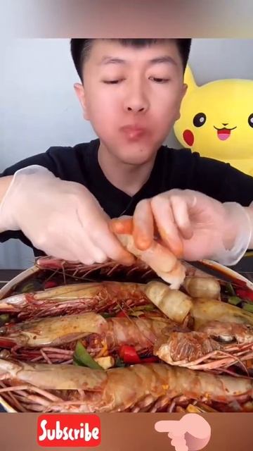 КИТАЙСКИЙ ЕДА МУКБАНГ ЕДА БОЛЬШОЙ Омар ПОКАЗАТЬ #125 смотреть онлайн