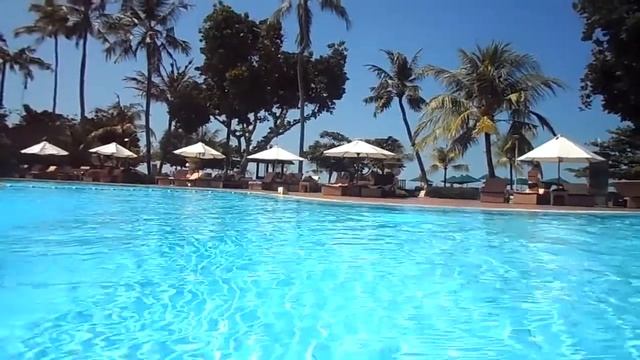 Бали, апрель 2017, бассейн отеля Prama Sanur beach Bali 5* смотреть онлайн