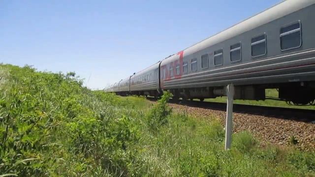 ТЭП70БС-168, Анапа - Гостагаевская смотреть онлайн