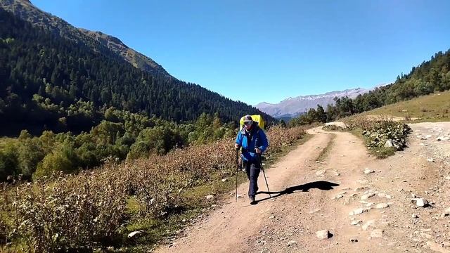 Архыз. Поход в начале сентября 2022 г. смотреть онлайн