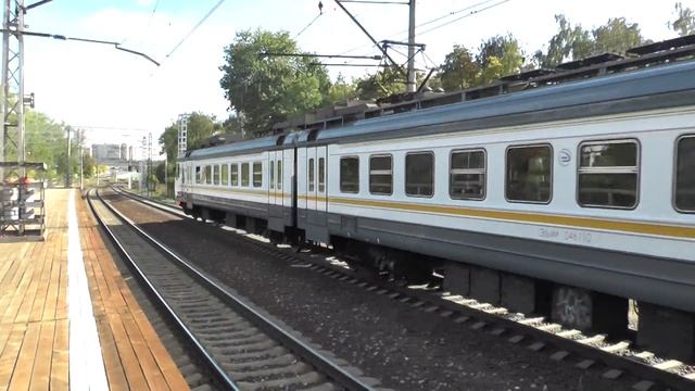 Электропоезд ЭД4М-0461 ЦППК перегон Одинцово - Кунцево-1 смотреть онлайн