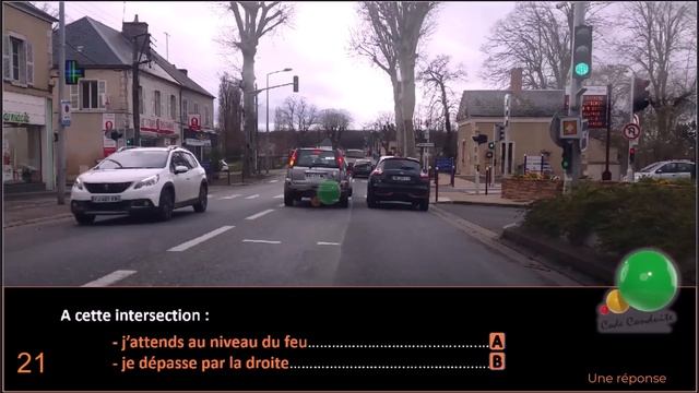 TEST Nouveau code de la route 2024 conforme à la nouvelle réforme GRATUIT n° 77 смотреть онлайн