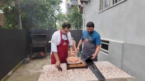 ХОРОВАЦ - АРМЯНСКИЙ ШАШЛЫК из корейки (ЧАЛАГАЧ). Готовим с Алексаном @PECHIALEXAN  Рецепт маринада.