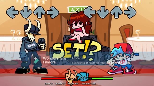 Friday Night Funkin' Vs TABI Ex-Boyfriend озвучка Tabi на русском