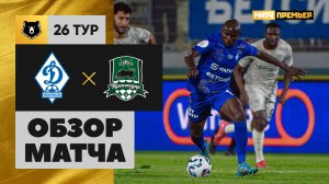 Динамо Махачкала - Краснодар. Обзор матча Мир РПЛ 25.04.2025