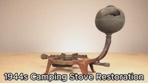 Реставрация походной печи 1944 года - От руин до попкорна
