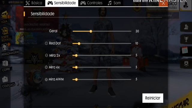 CONFIGURAÇÃO MIRA HACK FREE FIRE !!! смотреть онлайн