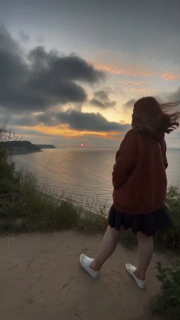 Закат в Калининградской области, Филинская бухта #закат #балтика #калининград #снимайкакхудожник смотреть онлайн