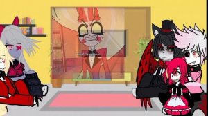 Реакция «Отеля Хазбин» на самих себя.     Hazbin Hotel's reaction to themselves.