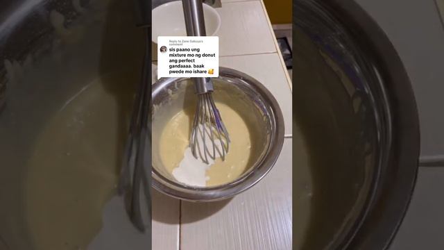 TAGALOG TUTORIAL: Paano Gumawa Ng Mini Donuts Gamit Ang  Pancake Mixture (voice Over W/ Filter)