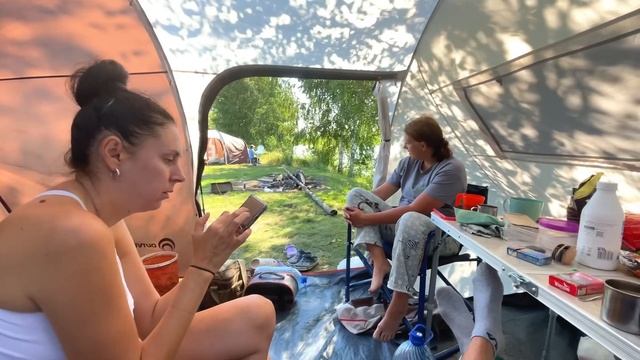 Живем в палатке Outventure Trenton 4 смотреть онлайн