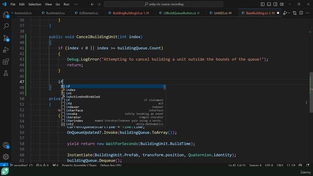15 -Cancel Items in the Queue смотреть онлайн