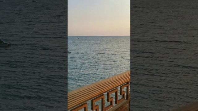 Крым. Оленевка. Вид с ротонды на пляже пансионата "Солнечная долина". смотреть онлайн