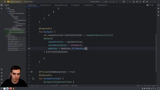 Navigation Component #1 - Створення проекту, простий приклад з двома екранами смотреть онлайн