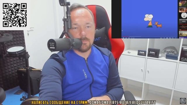 Fredguitarist слушает САМУЮ РАЗДРАЖАЮЩУЮ ПЕСНЮ / Moby - Why Does My Heart Feel So Bad? смотреть онлайн