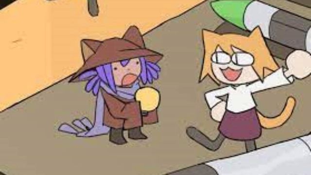 Niko (OneShot) & Neco-Arc Sings A Man Without Love