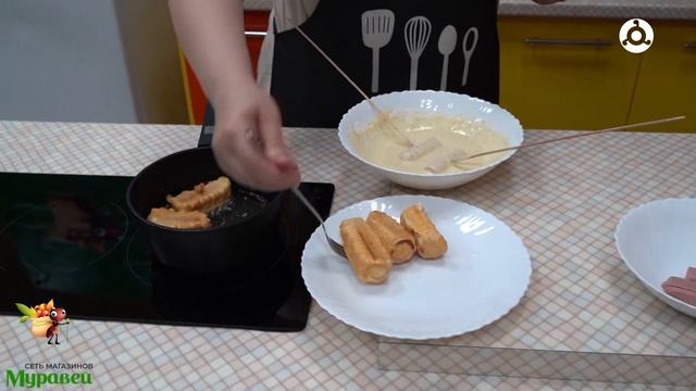 Утреннее меню. 02.07.2024 г. Готовим "Сосиски в кляре". смотреть онлайн