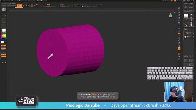[JA & EN] ZBrushでメカ娘を作る- Pixologic Daisuke Narukawa - ZBrush 2021.6 смотреть онлайн