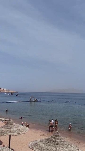 Египет, Шарм-Эль-Шейх, пляж отеля Island View Rezort 13.04.2021г смотреть онлайн