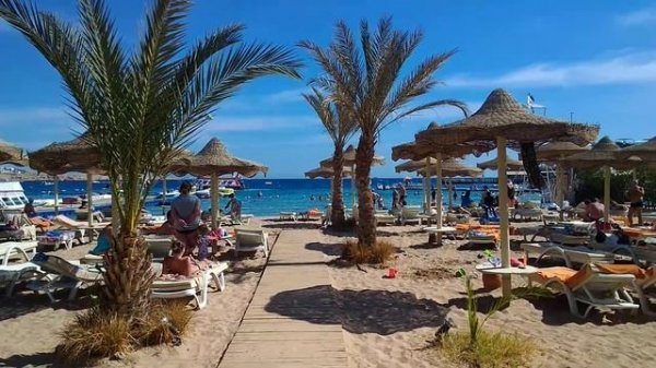 Cataract Layalina Resort 4*. Пляж отеля