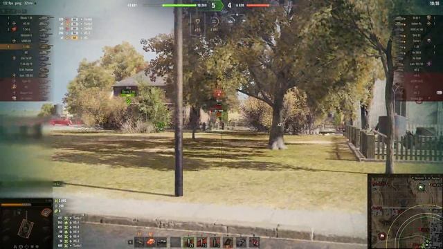 Лютая заруба в городе на Т103. Мир танков