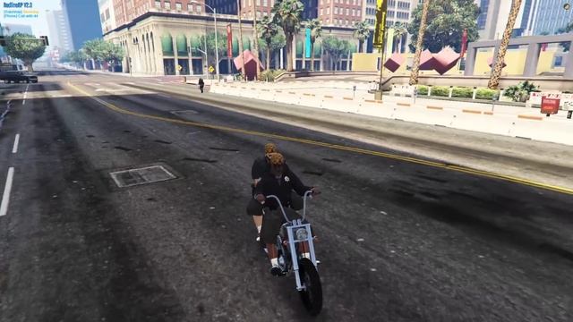 GTA RP | MINI FAKE COP CARS ARRESTING CRIMINALS ft. BUSH and ELANIP | redlinerp