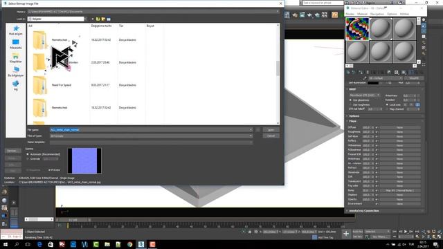 3ds Max Vray Realistic Bump Metal Chain Material смотреть онлайн