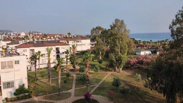 Шикарный вид из номера отеля !Турция. май 2024 г. смотреть онлайн