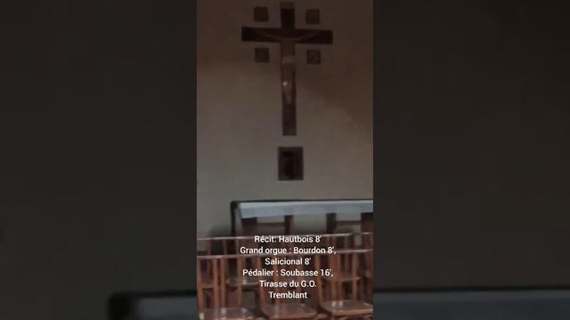 Organ Improvisation No. 38. Récit de flûte octaviante 4' avec Tremblant смотреть онлайн