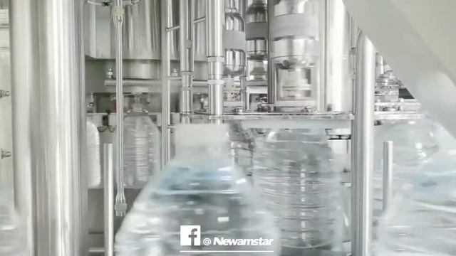 Newamstar 6,600BPH (5L） Blowing-Rinsing-Filling-Capping Combibloc Production line For mineral water