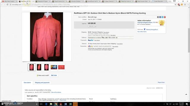 eBay Sales Update #52 | Clothing Items I Sold For a Great Profit | Reselling смотреть онлайн