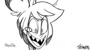 Толстый Наггетс Отель Хазбин аниматик на русском