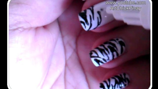 ZEBRA nails (^.^) смотреть онлайн