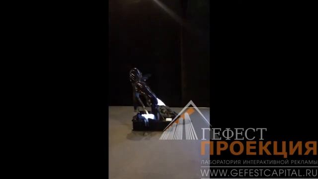 Компания Гефест осуществила 3D mapping проекции на выставке скульптур « In Dante Veritas” смотреть онлайн