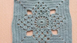 Красивый мотив для пледа, вяжем вмести каждый ряд, видео мк для начинающих